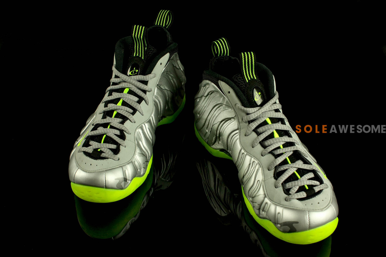 Silver Lime Nike Air Foamposite One 04