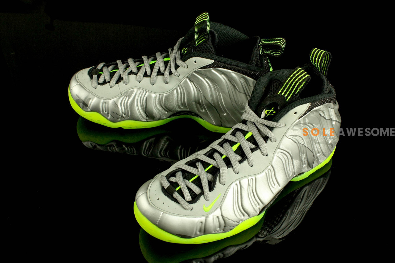 Silver Lime Nike Air Foamposite One 07
