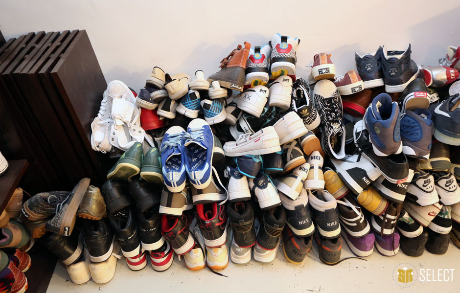 Sneaker News Select: Inside the CLOT Sneaker Graveyard