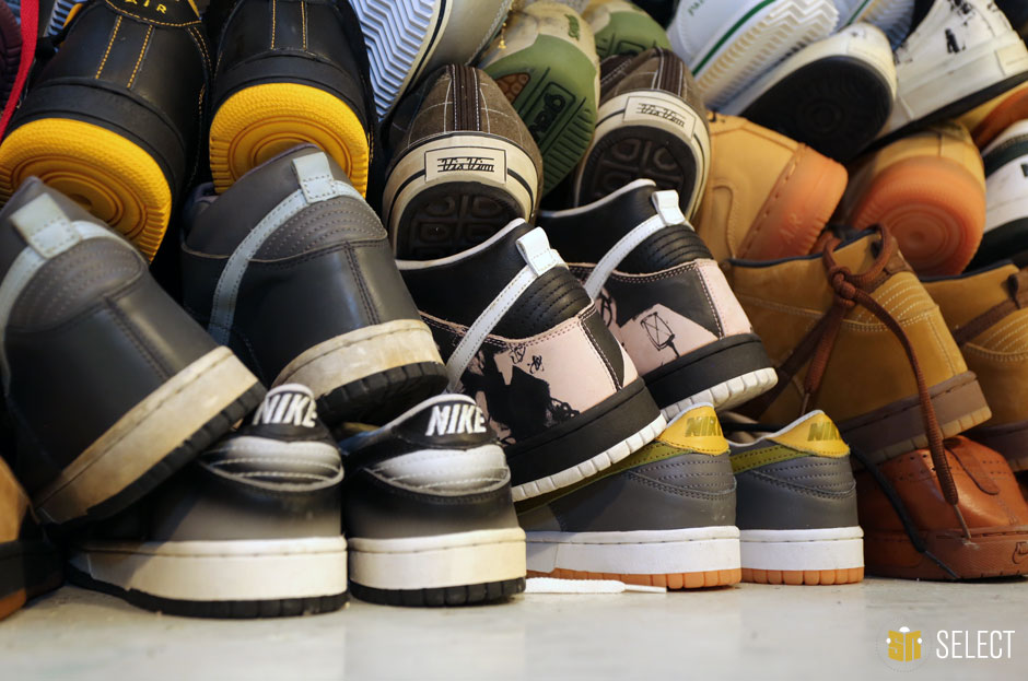 Sneaker News Select: Inside the CLOT Sneaker Graveyard