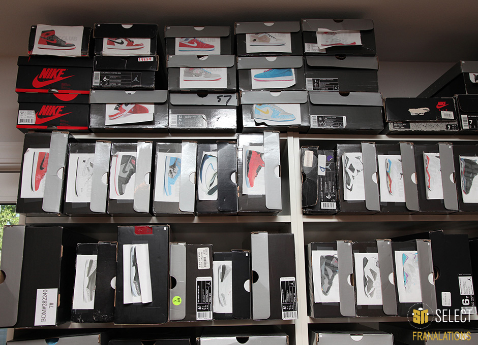 Sn Select Franalations Sneaker Collection Jordan Room 1