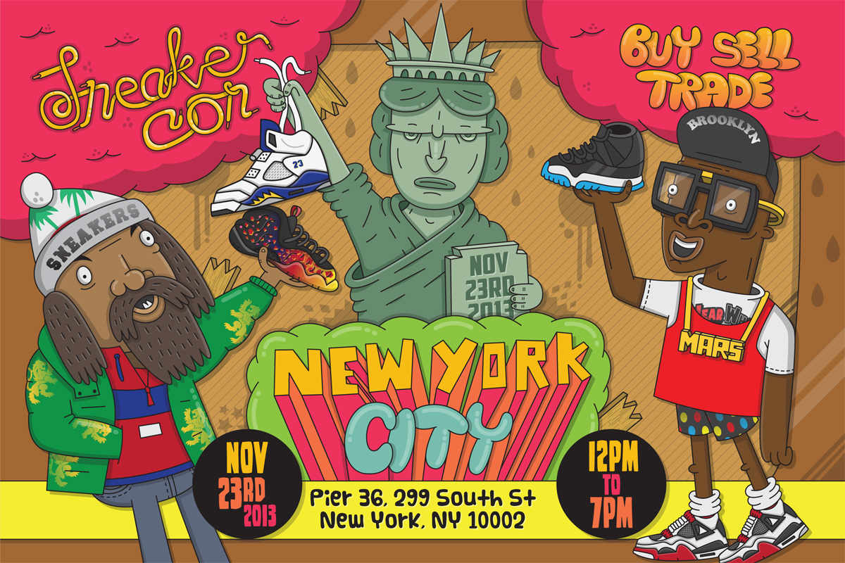 Sneaker Con NYC Saturday, November 23rd, 2013
