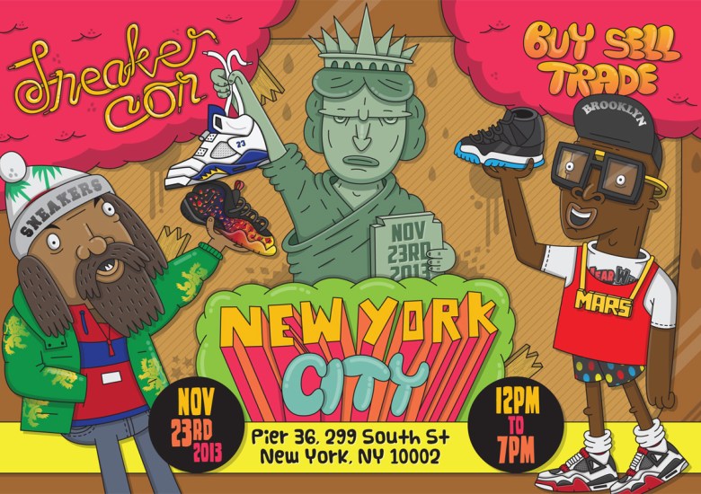 Sneaker Con NYC – Saturday, November 23rd, 2013