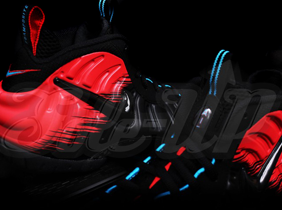 Spider Man Nike Air Foamposite Pro