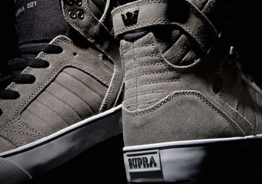 Supra Skytop – Grey – Black