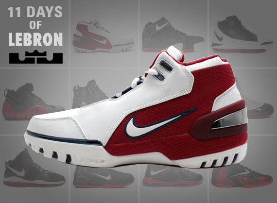 11 Days of Nike LeBron: Day 1 - Air Zoom Generation