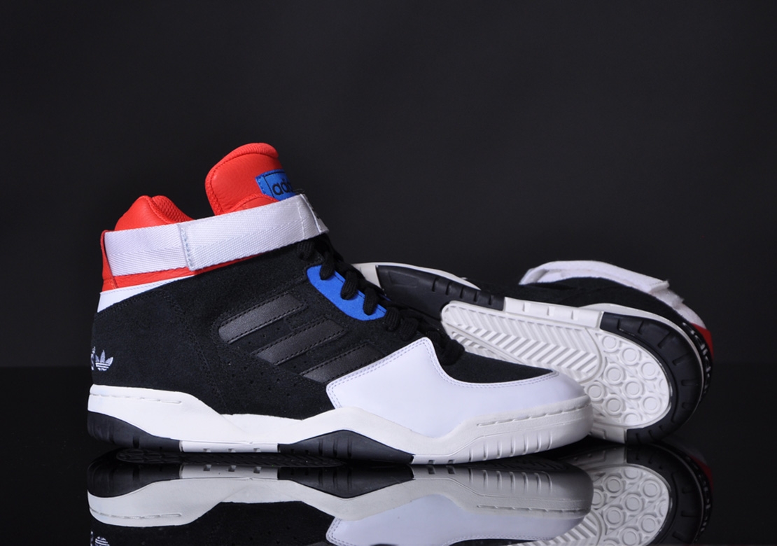 Adidas Enforcer Mid Black Red Blue 04