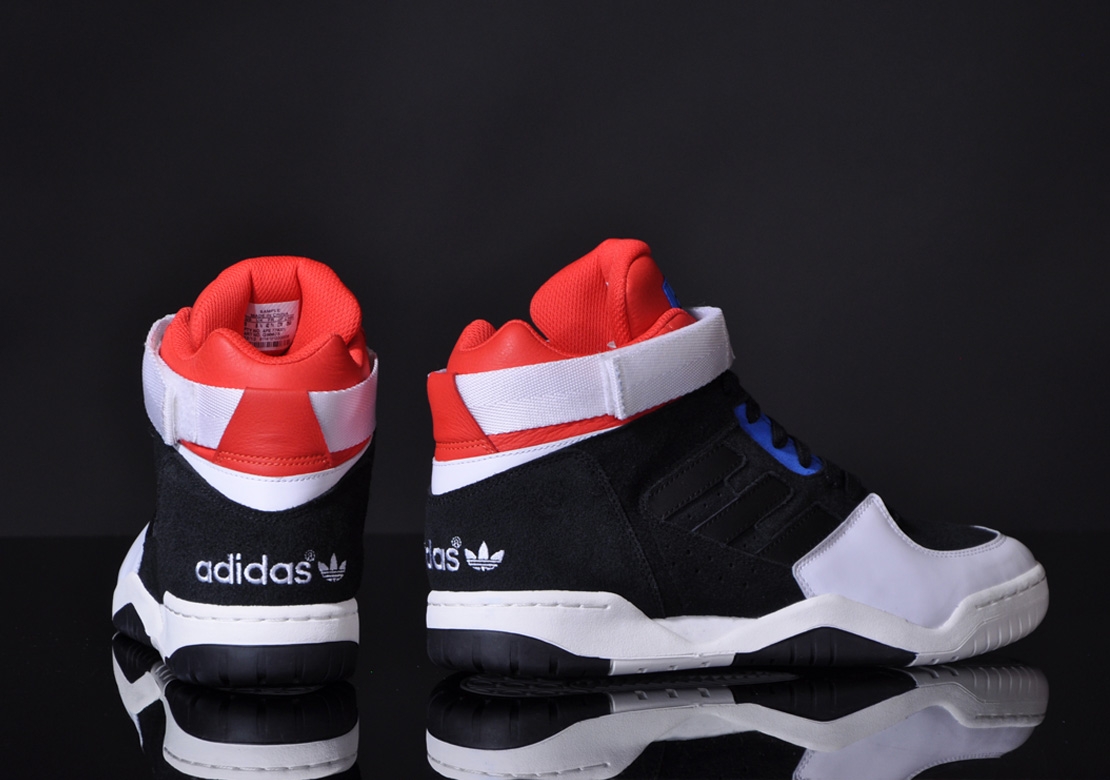 Adidas Enforcer Mid Black Red Blue 05