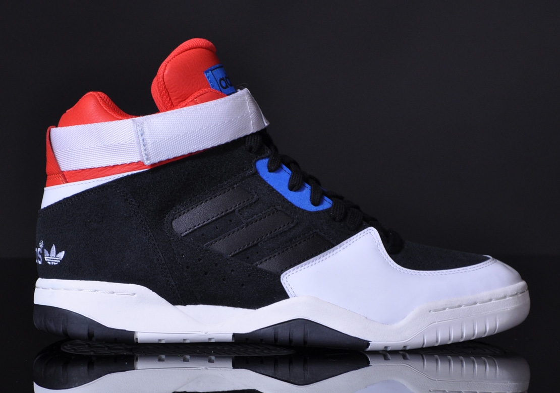 Adidas Enforcer Mid Black Red Blue 06