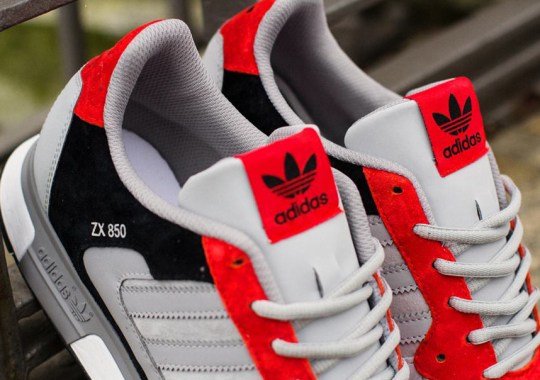 adidas Originals ZX 850 – Aluminum – Hi Res Red