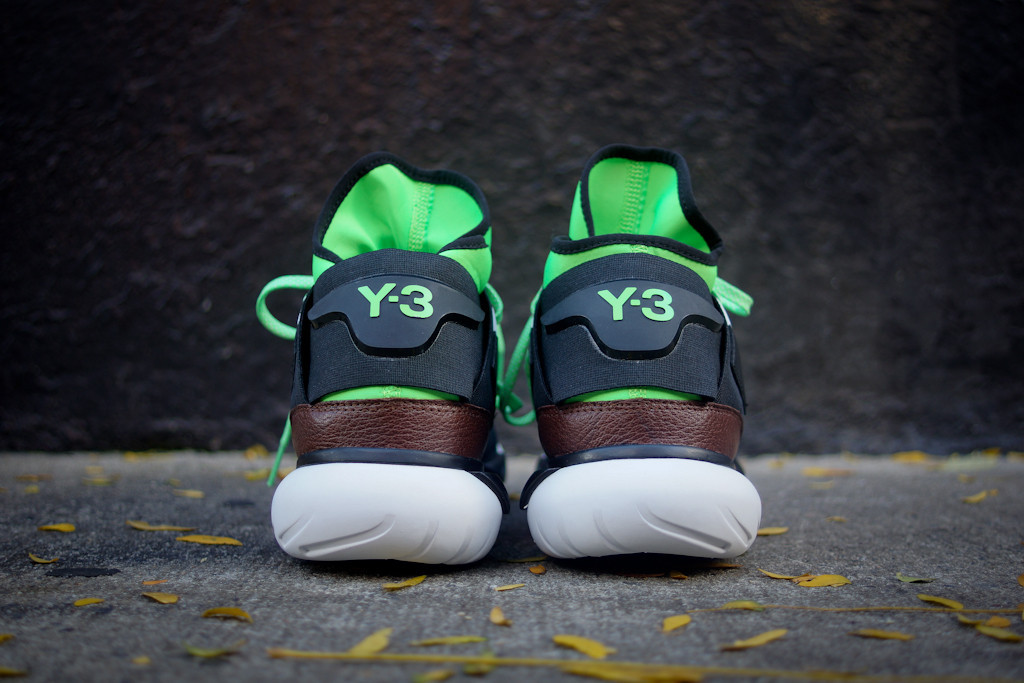 Adidas Y3 Qasa High Black Neon 02