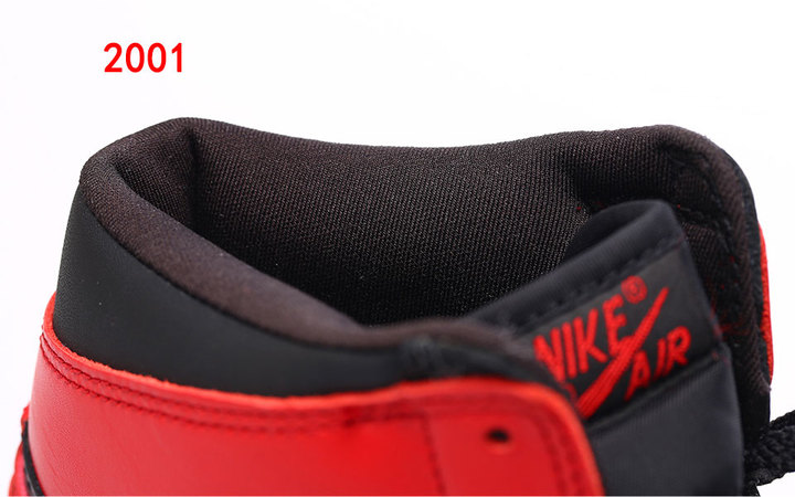 Air Jordan 1 Bred 2001 2013 Comparison 02