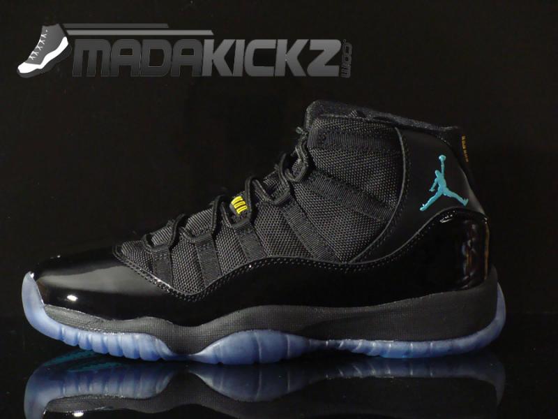 Air Jordan 11 Black Gamma Blue Varsity Maize 04