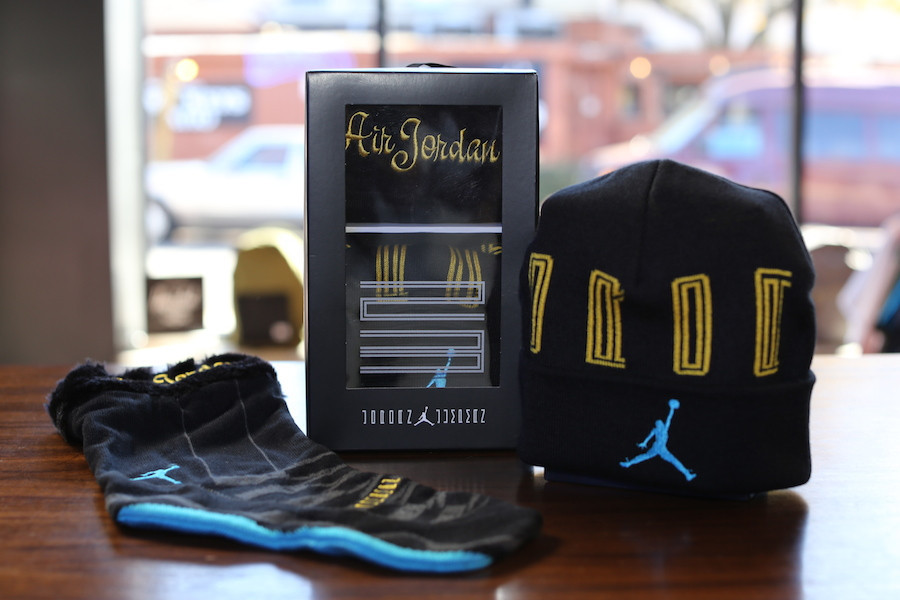 Air Jordan 11 Gamma Blue Beanie Sock Set 2
