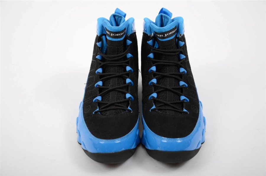 Air Jordan 9 Photo Blue Black Sample Ebay 02
