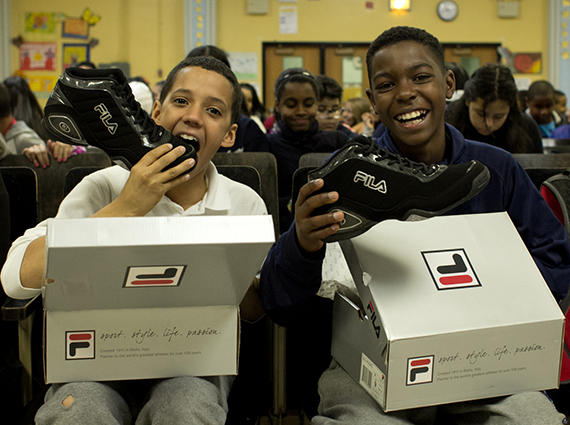 Fila Launches Inaugural Soles4Souls Holiday Giving Program