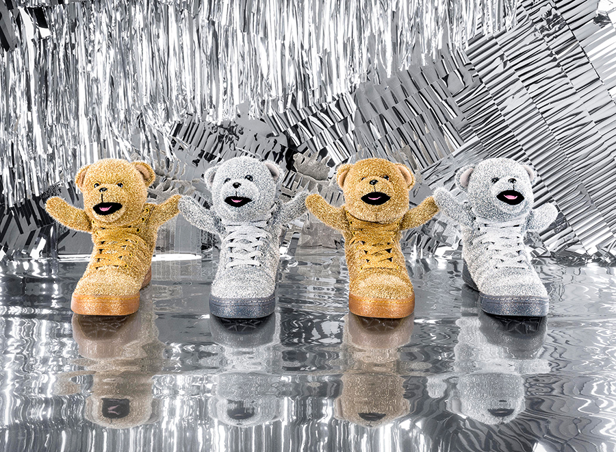 Jeremy Scott Bear Gold Holiday 61