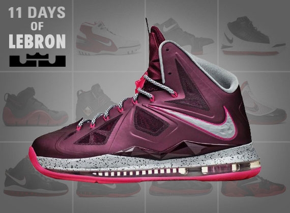 11 Days of Nike LeBron The LeBron X EiprShops Nike NRG sneaker pack