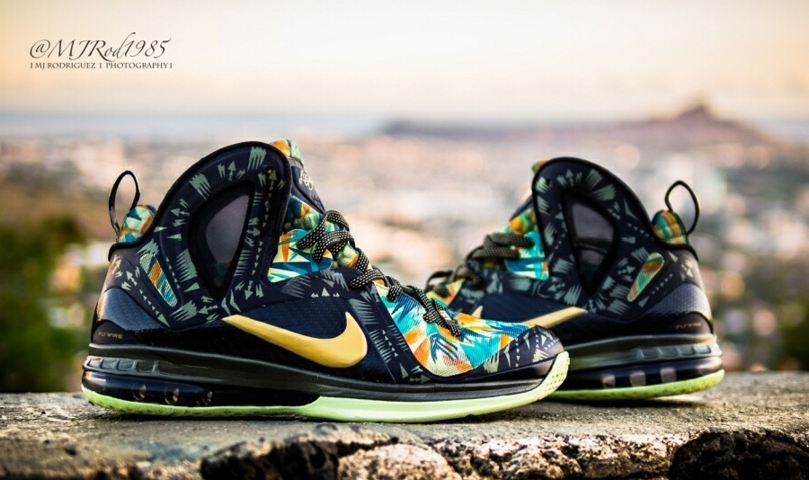 Lebron 9 Elite Two Times Champ Customs 02