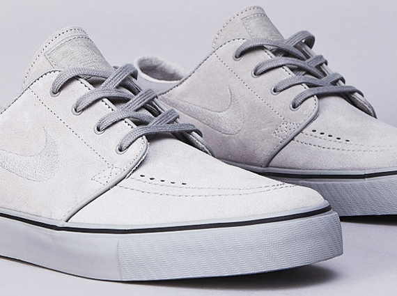 Nike SB Stefan Janoski Medium Grey Black SneakerNews