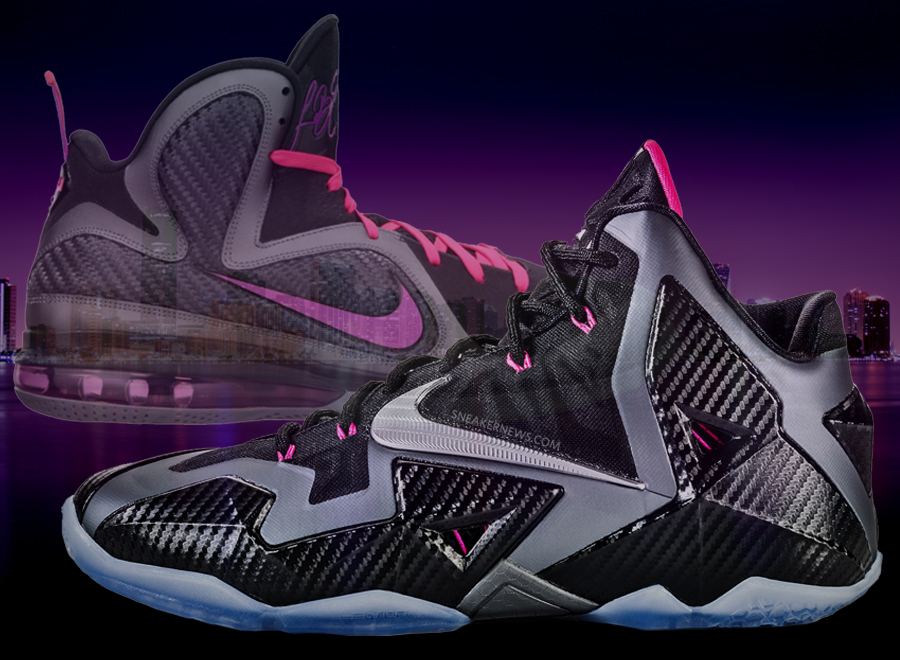 lebron xi miami nights