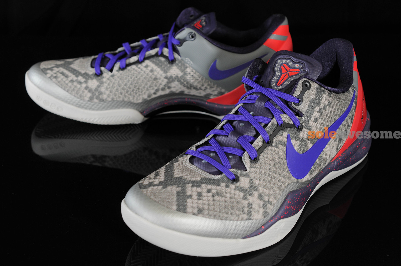 Mine Grey Court Purple Kobe 8 08