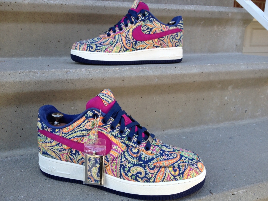 Nike Air Force 1 Bespoke Liberty De La Segundo 09