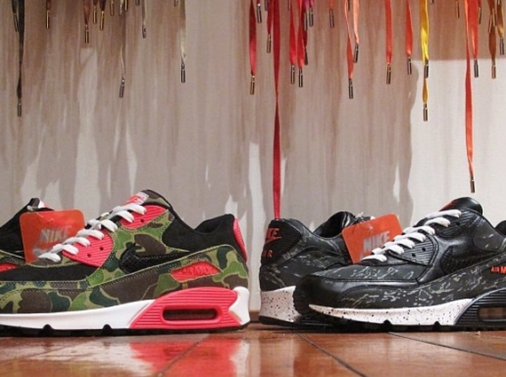 atmos x Nike Air Max 90 “Camo Pack” – Available at 21 Mercer