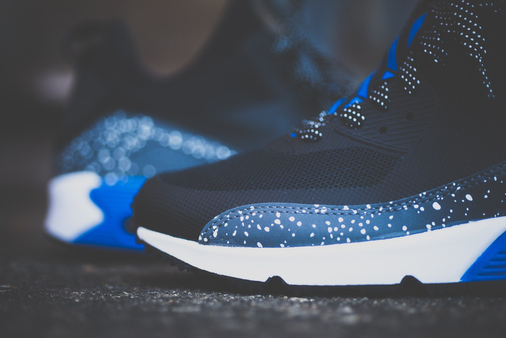 Nike Air Max 90 Sneakerboot Ns Royal Blue Black 04