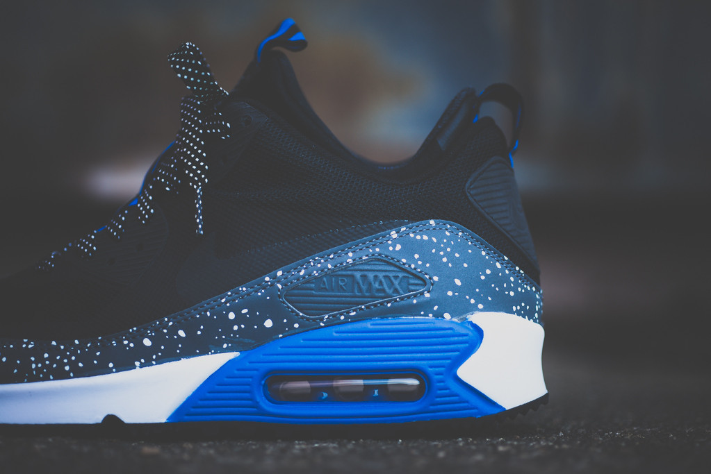 Nike Air Max 90 Sneakerboot Ns Royal Blue Black 05