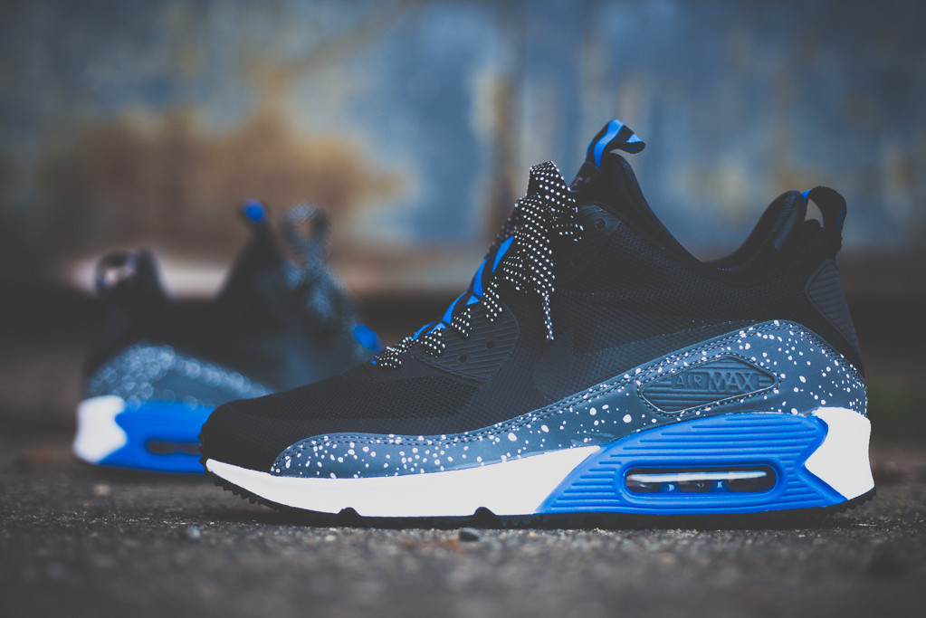 Nike Air Max 90 Sneakerboot Ns Royal Blue Black 07