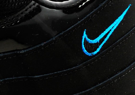 Nike Air Max 95 – Black Patent Leather – Photo Blue