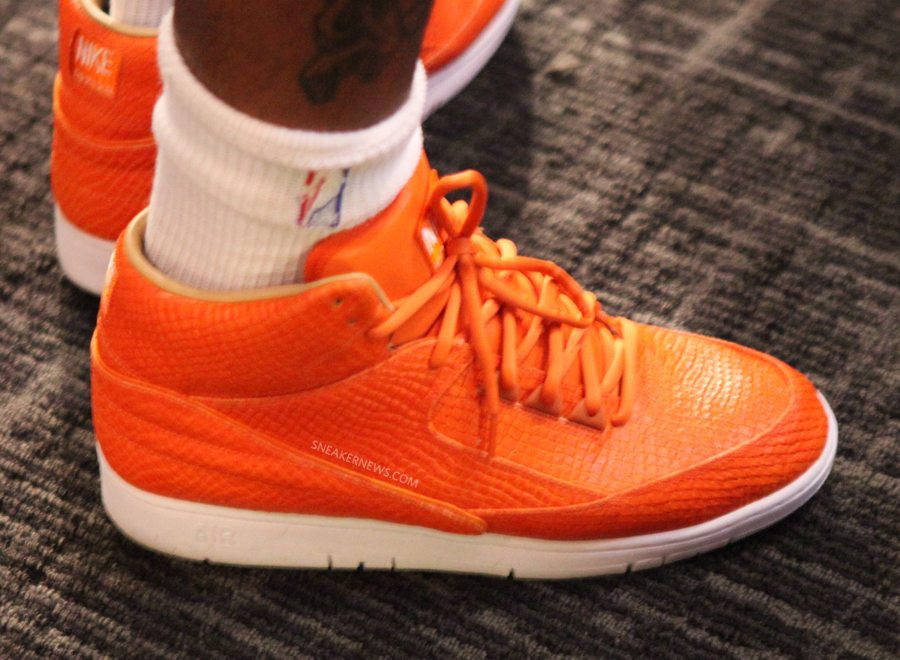 nike air python orange jr smith 2