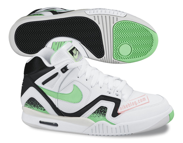Nike Air Tech Challenge Ii White Black Neon 1
