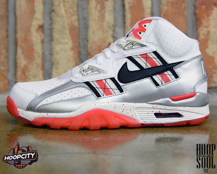 Nike Air Trainer Sc High White Black Metallic Silver University Red 02