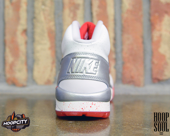 Nike Air Trainer Sc High White Black Metallic Silver University Red 03