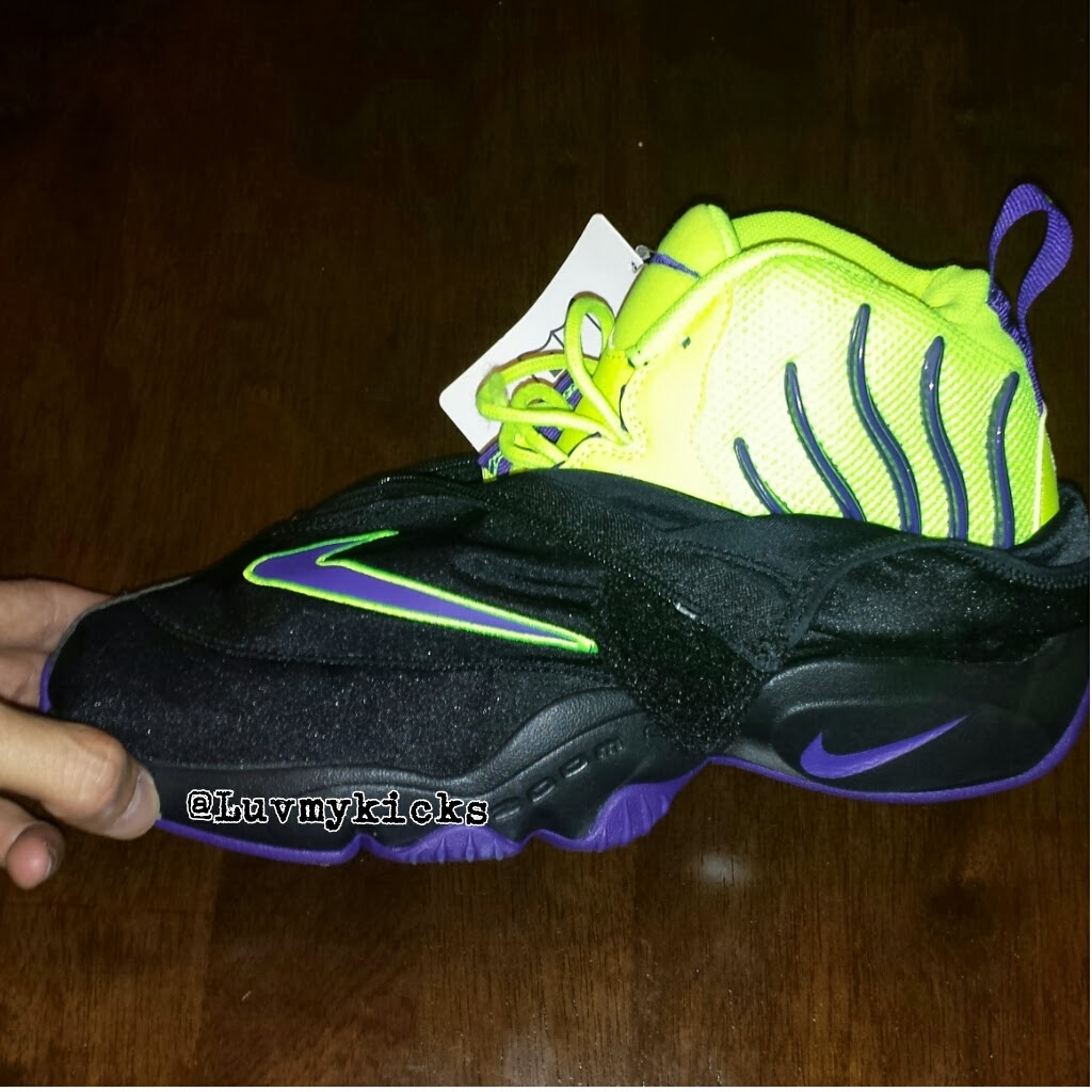 Nike Air Zoom Flight The Glove Black Purple Neon 01