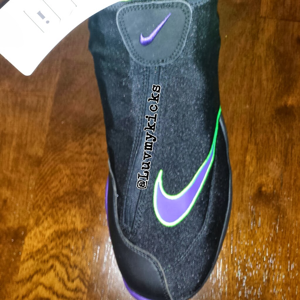 Nike Air Zoom Flight The Glove Black Purple Neon 02
