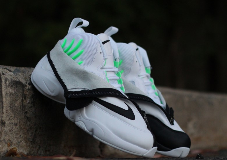 Nike Zoom Flight The - White - Black - Poison Green | Arriving Retailers - SneakerNews.com