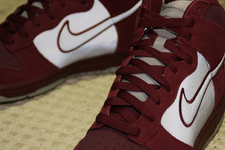 Nike Dunk High Maroon 3m 4