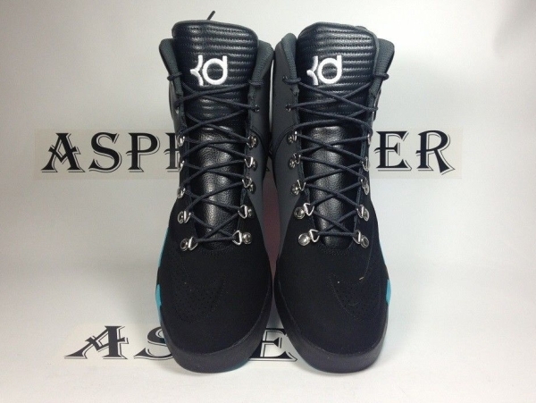Nike Kd 6 Nsw Lifestyl Black Gamma Blue Leather 01
