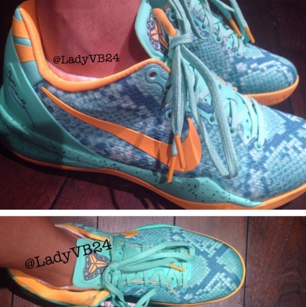 Nike Kobe 8 Green Glow Pit Viper Release Date 01