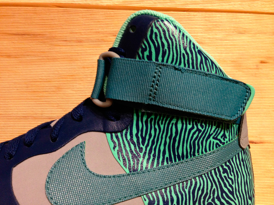 Nike Lunar Force 1 Hi Silver Teal Navy 1