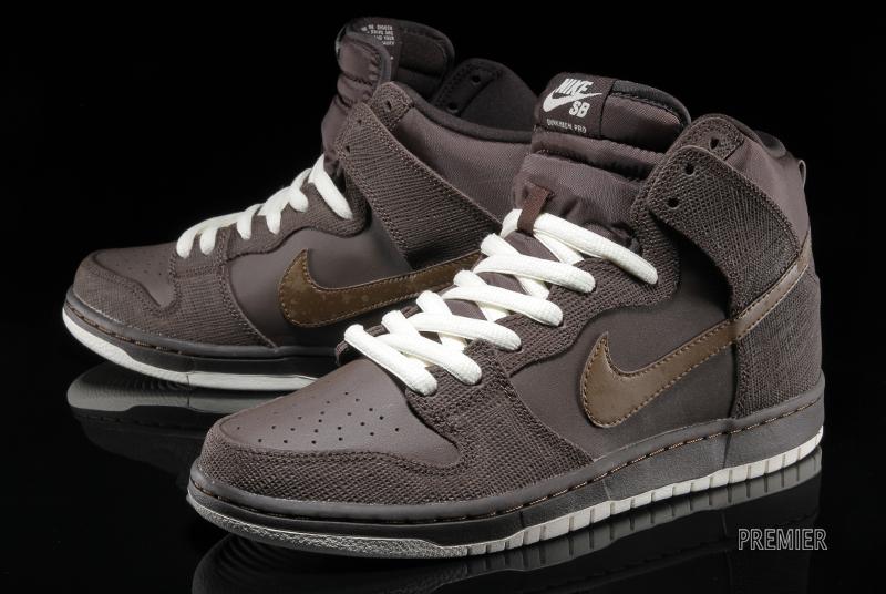 Nike SB Dunk High - Baroque Brown - Dark Khaki - Cashmere