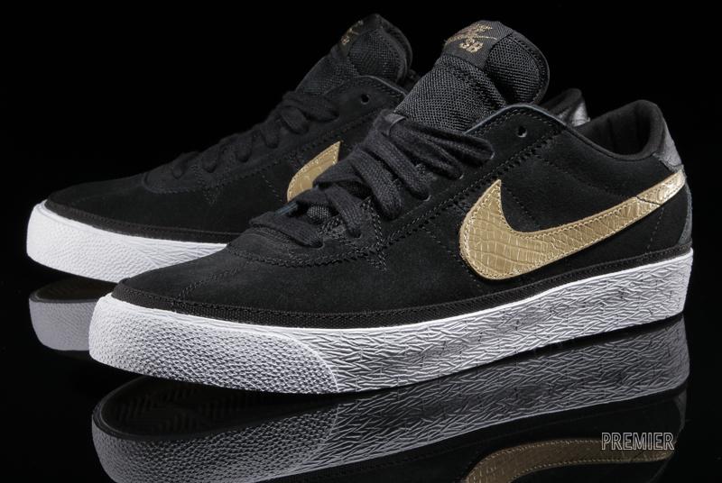 Nike Sb Zoom Bruin Gold Snake 01