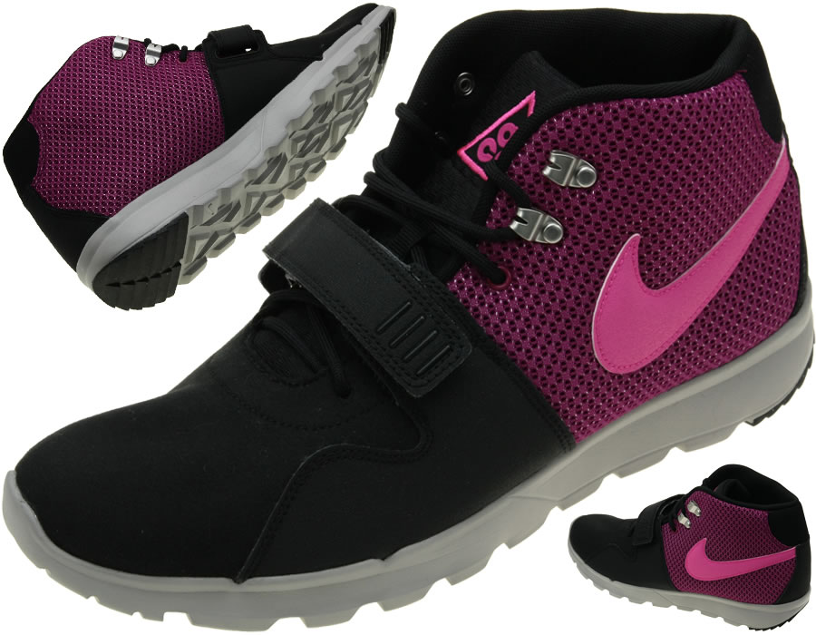 Nike Trainerendor Black Pink Flash Red 01