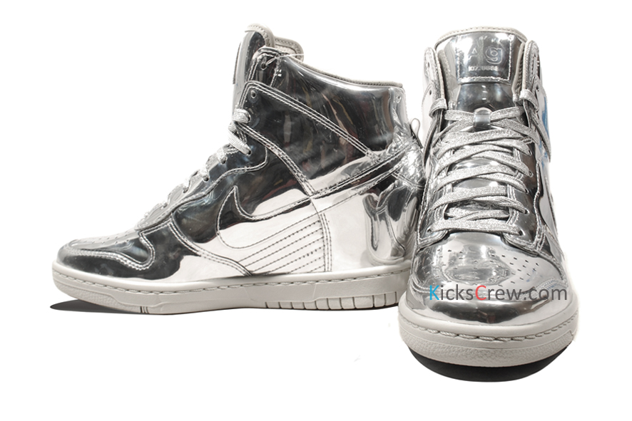 Nike Wmns Dunk Sky High Liquid Metal Pack 09