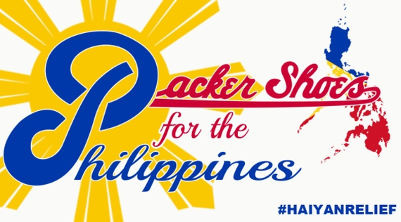 Packer Shoes for the Philippines #HAIYANRELIEF
