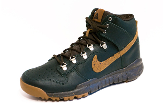 Poler x Nike Dunk High OMS - Black/Brown - SneakerNews.com