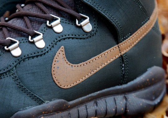 Poler x Nike Dunk High OMS – Black Spruce – Classic Brown